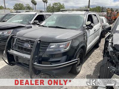 2018 Ford Explorer Police 4WD 4-Door Sport Utility Vehicle