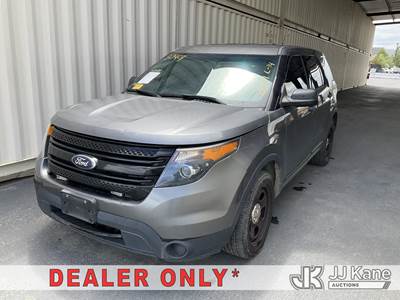 2014 Ford Explorer Police 4WD 4-Door Sport Utility Vehicle