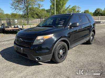 2014 Ford Explorer Police 4WD 4-Door Sport Utility Vehicle