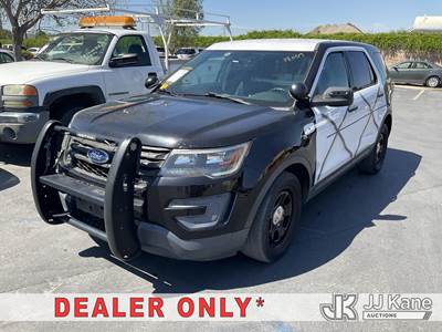 2018 Ford Explorer Police 4WD 4-Door Sport Utility Vehicle
