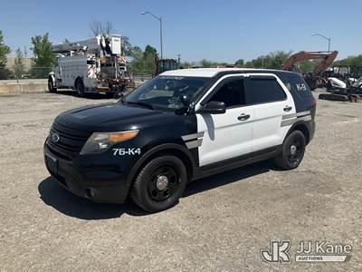 2014 Ford Explorer Police 4WD Sport Utility Vehicle