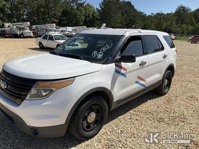 2013 Ford Explorer Police 4WD 4-Door Sport Utility Vehicle
