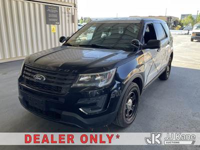 2019 Ford Explorer Police 4WD 4-Door Sport Utility Vehicle