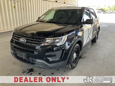 2018 Ford Explorer Police 4-Door Sport Utility Vehicle
