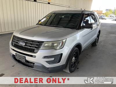 2016 Ford Explorer Police 4-Door Sport Utility Vehicle