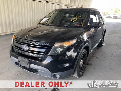 2015 Ford Explorer Police 4-Door Sport Utility Vehicle