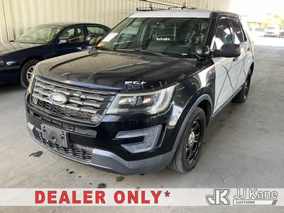 2018 Ford Explorer Police 4-Door Sport Utility Vehicle