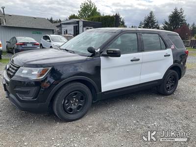 2017 Ford Explorer Police 4-Door Sport Utility Vehicle