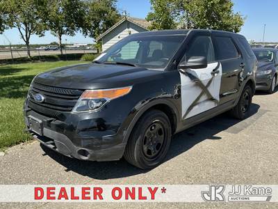 2014 Ford Explorer Police 4-Door Sport Utility Vehicle