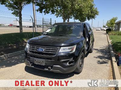 2016 Ford Explorer Police 4-Door Sport Utility Vehicle