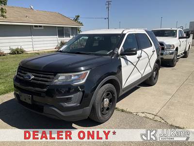2017 Ford Explorer Police 4-Door Sport Utility Vehicle