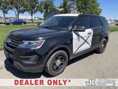 2019 Ford Explorer Police 4-Door Sport Utility Vehicle