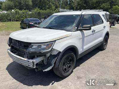2018 Ford Explorer 4x4 Police 4-Door Sport Utility Vehicle