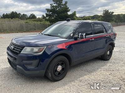 2016 Ford Explorer 4x4 Police 4-Door Sport Utility Vehicle