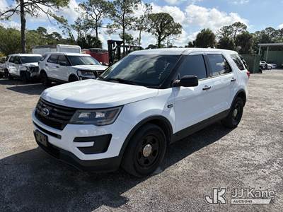 2017 Ford Explorer Police Sport Utility Vehicle