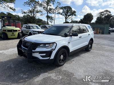 2017 Ford Explorer Police Sport Utility Vehicle