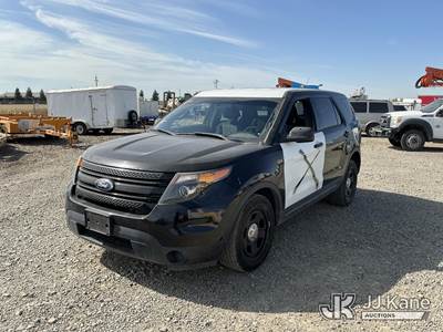 2014 Ford Explorer Police 4WD 4-Door Sport Utility Vehicle