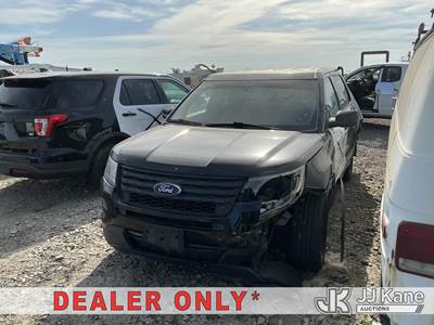 2016 Ford Explorer Police 4WD 4-Door Sport Utility Vehicle