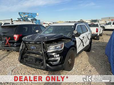 2018 Ford Explorer Police 4-Door Sport Utility Vehicle