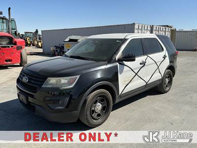 2017 Ford Explorer Police 4-Door Sport Utility Vehicle