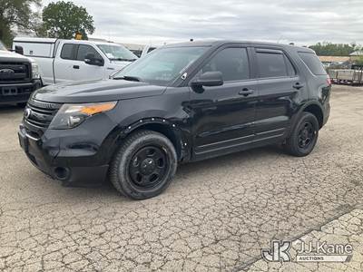 2014 Ford Explorer 4x4 Police 4-Door Sport Utility Vehicle