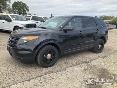2014 Ford Explorer 4x4 Police 4-Door Sport Utility Vehicle