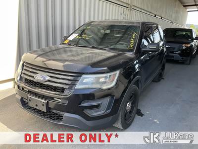 2016 Ford Explorer Police 4-Door Sport Utility Vehicle