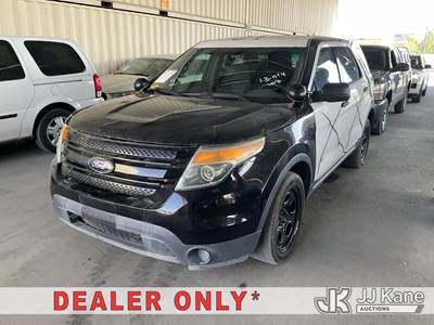 2014 Ford Explorer Police 4-Door Sport Utility Vehicle