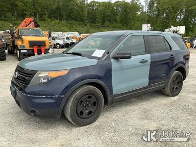 2013 Ford Explorer Police Package 4-Door Sport Utility Vehicle