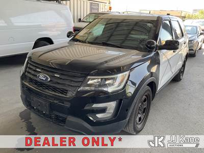 2018 Ford Explorer Police 4-Door Sport Utility Vehicle