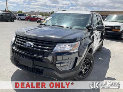 2018 Ford Explorer Police 4-Door Sport Utility Vehicle