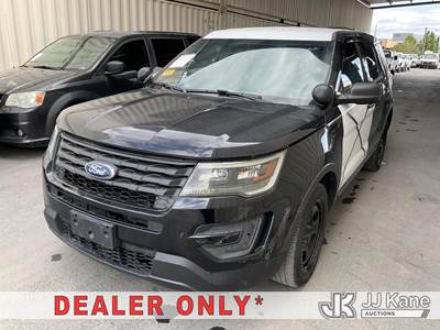 2017 Ford Explorer Police 4-Door Sport Utility Vehicle