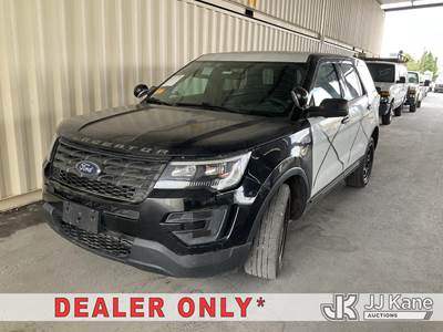2018 Ford Explorer Police 4-Door Sport Utility Vehicle