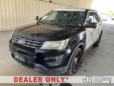 2016 Ford Explorer Police 4-Door Sport Utility Vehicle