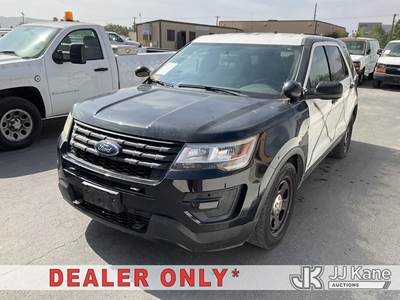 2016 Ford Explorer Police 4-Door Sport Utility Vehicle