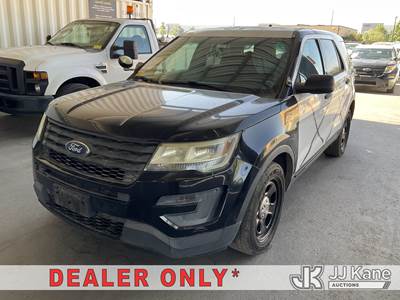2017 Ford Explorer Police 4-Door Sport Utility Vehicle