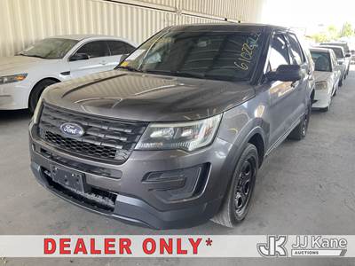 2016 Ford Explorer Police 4-Door Sport Utility Vehicle