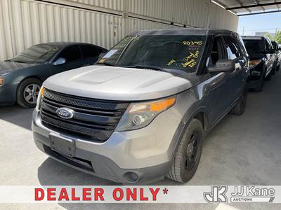 2014 Ford Explorer Police 4-Door Sport Utility Vehicle