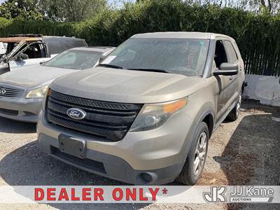2014 Ford Explorer Police 4-Door Sport Utility Vehicle