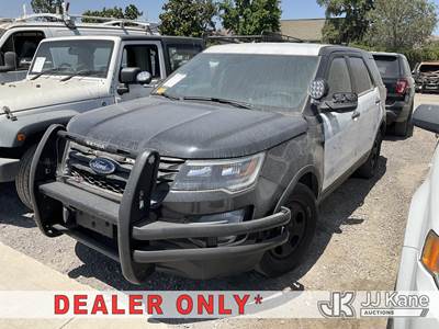2018 Ford Explorer Police 4-Door Sport Utility Vehicle
