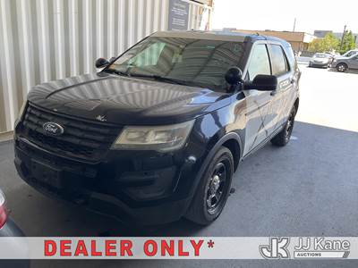 2016 Ford Explorer Police 4-Door Sport Utility Vehicle