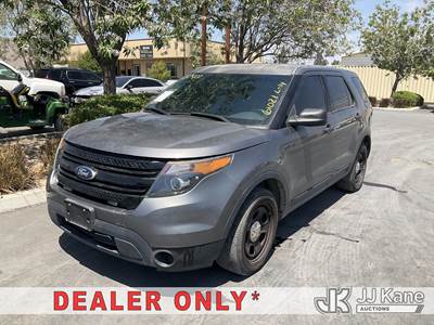 2014 Ford Explorer Police 4-Door Sport Utility Vehicle