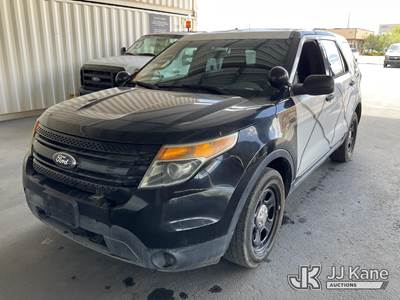 2015 Ford Explorer Police 4-Door Sport Utility Vehicle