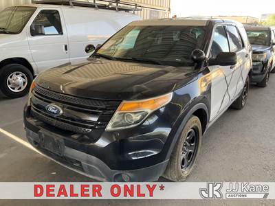 2015 Ford Explorer Police 4-Door Sport Utility Vehicle