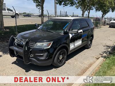 2016 Ford Explorer Police 4-Door Sport Utility Vehicle