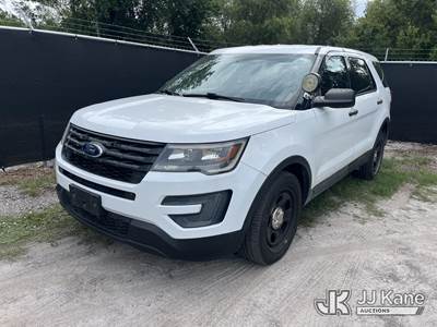 2018 Ford Explorer 4x4 Police 4-Door Sport Utility Vehicle