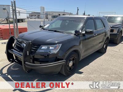 2018 Ford Explorer Police 4-Door Sport Utility Vehicle
