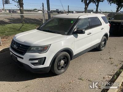 2017 Ford Explorer Police 4-Door Sport Utility Vehicle