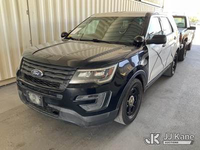 2018 Ford Explorer Police 4-Door Sport Utility Vehicle