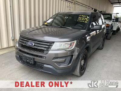 2016 Ford Explorer Police 4-Door Sport Utility Vehicle